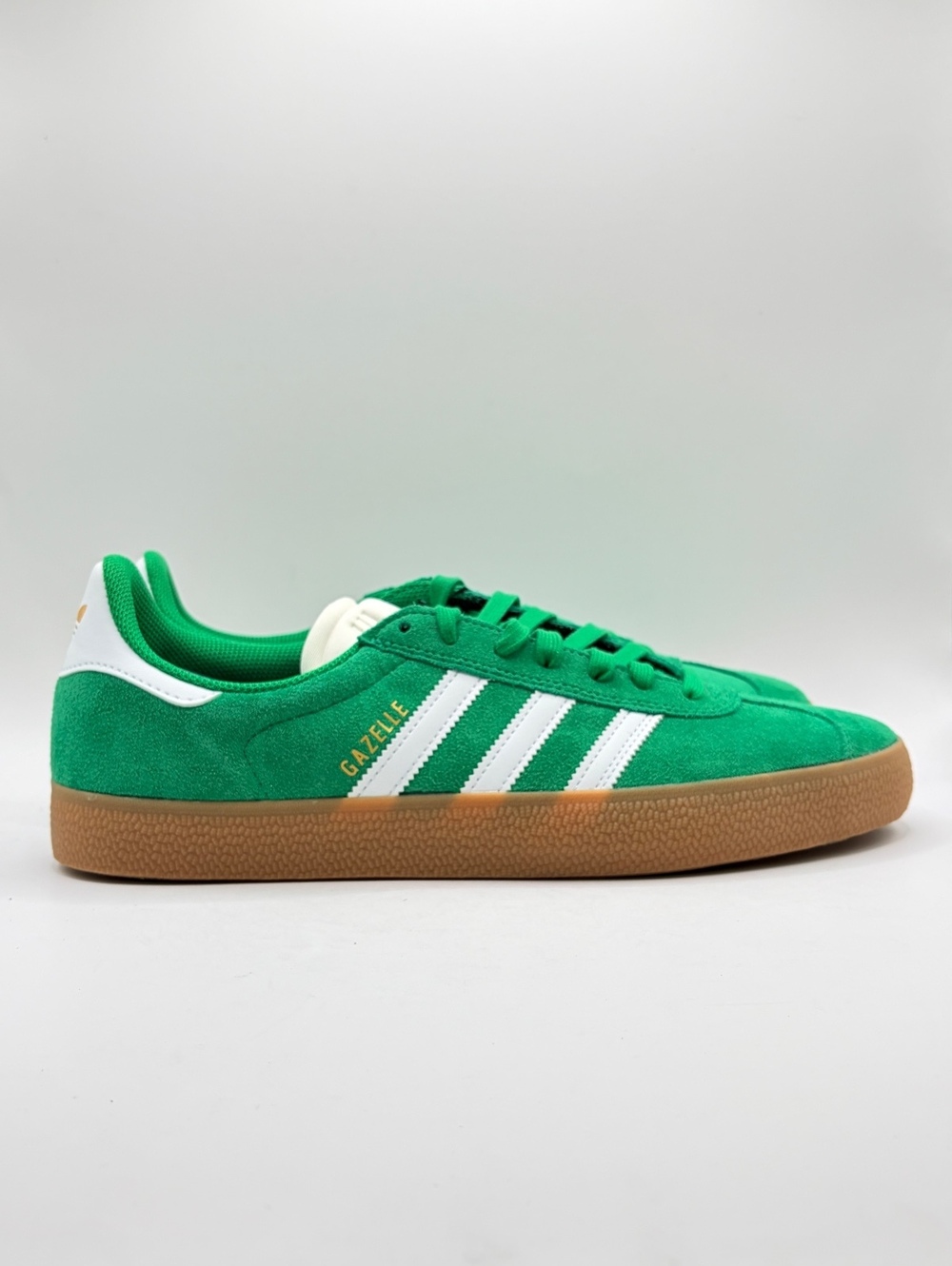 Adidas Gazelle ADV Green Suede Sneakers 11.5 Mens